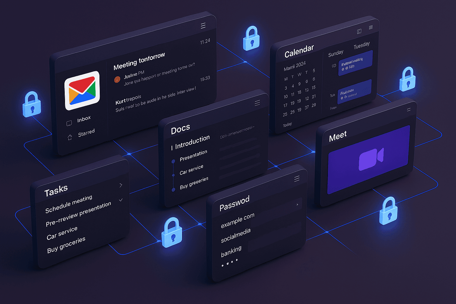 Multi-Node Encrypted Storage