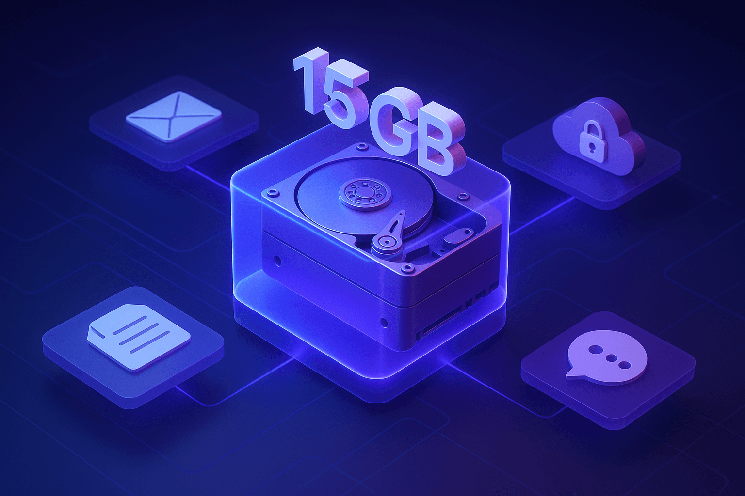 15 GB Unified Encrypted Storage