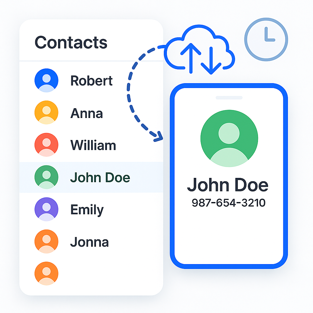 Auto-Update Contact Info