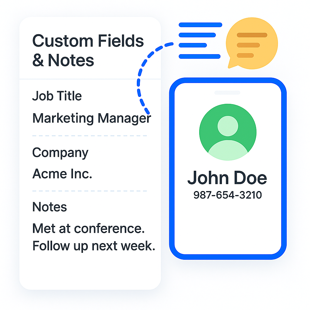 Custom Fields & Notes