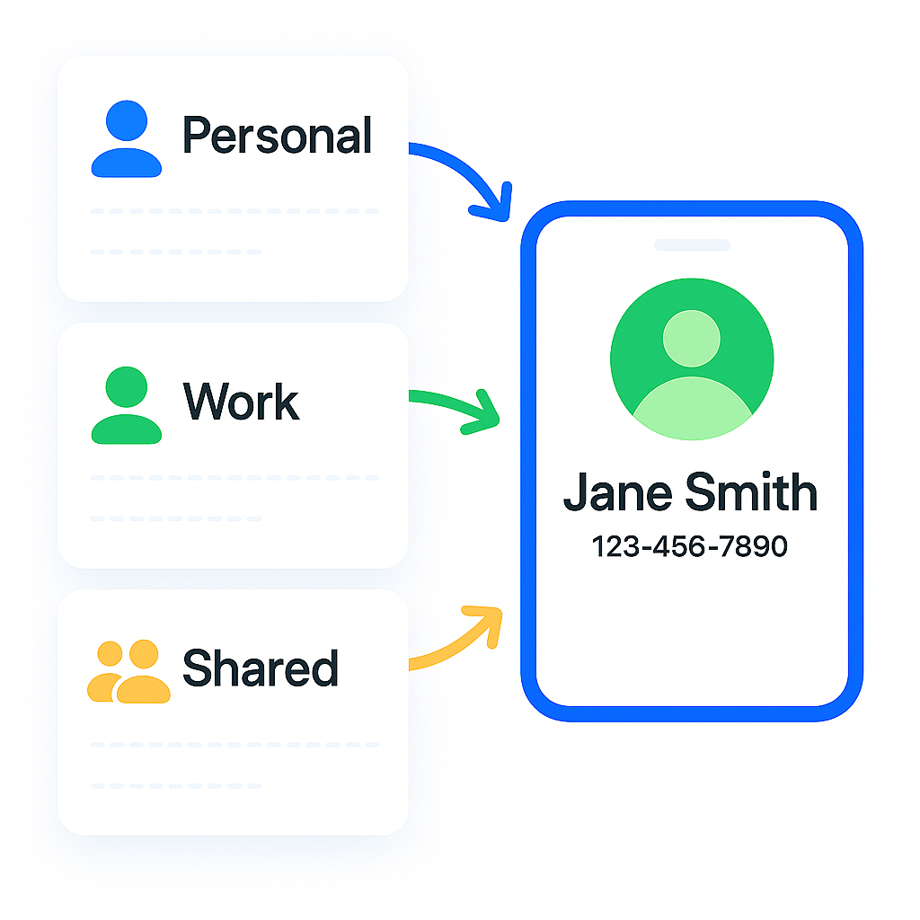 Multiple Contact Books