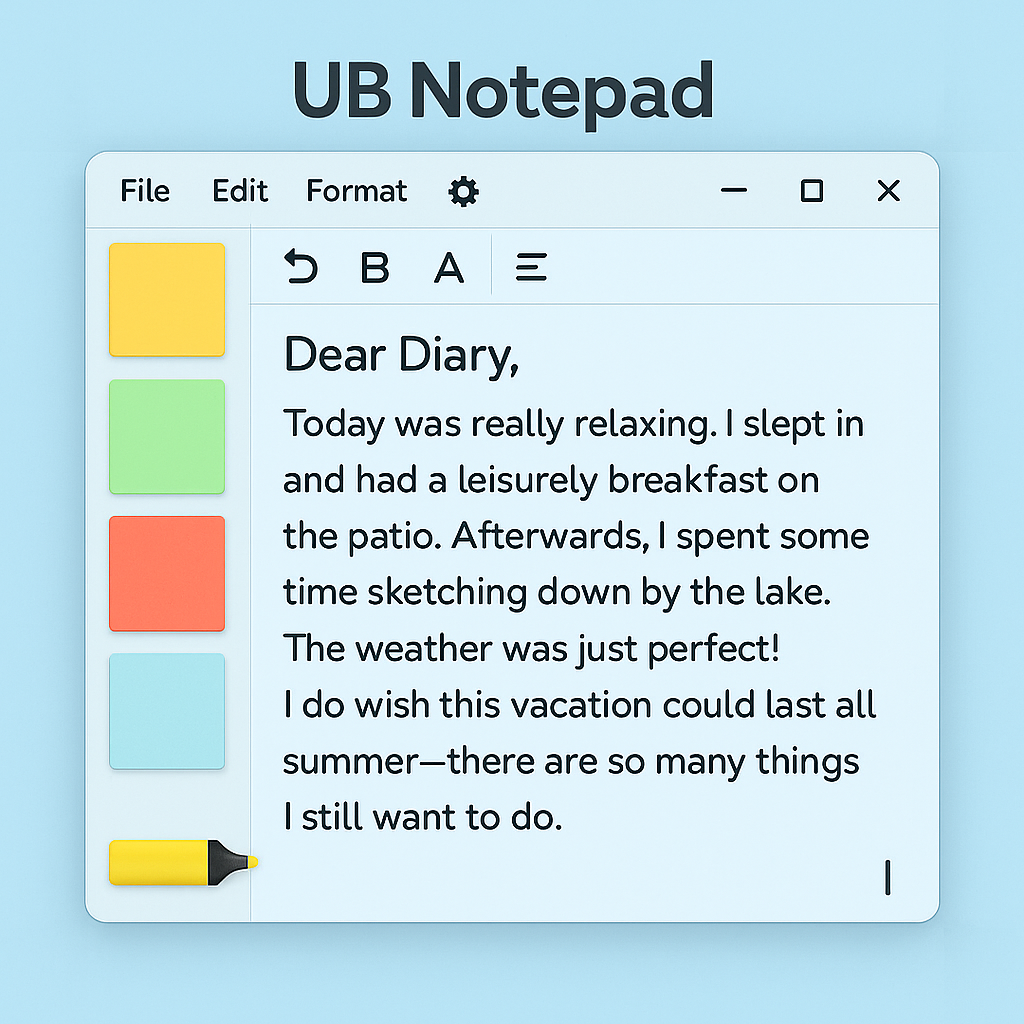  Distraction-Free Interface