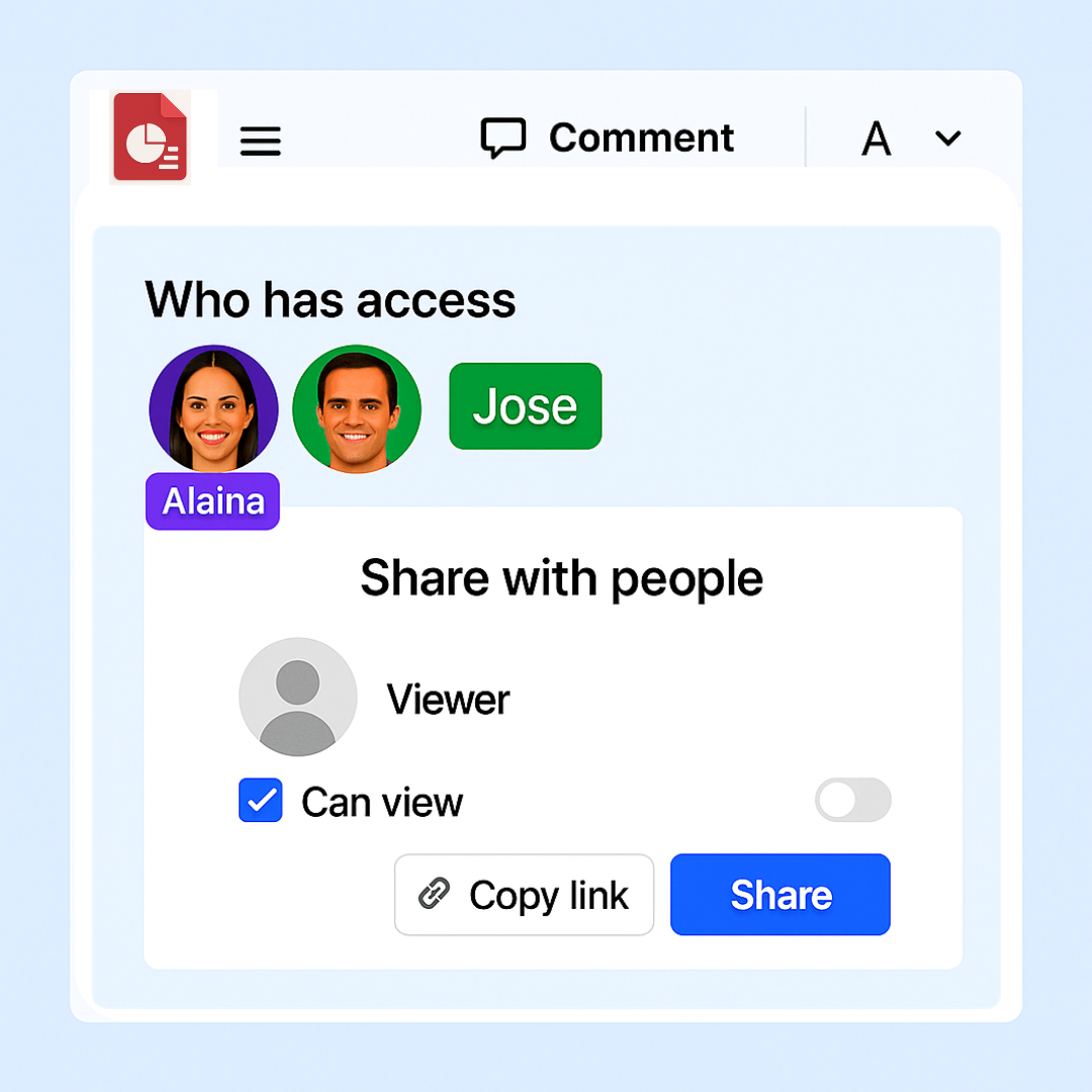 Flexible Sharing Controls